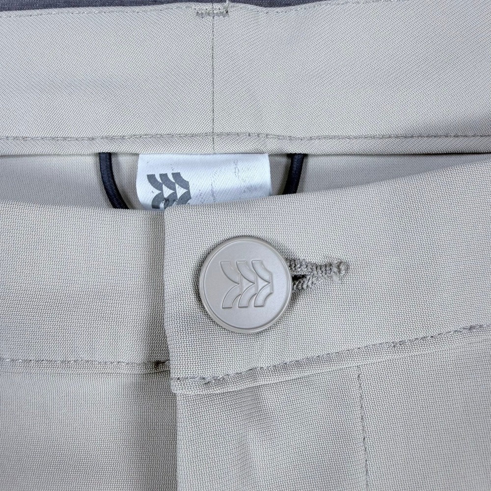 All in Motion Mens 38x30 Khaki Recycled Polyester Stretch Golf Performance Pants - Picture 5 of 11